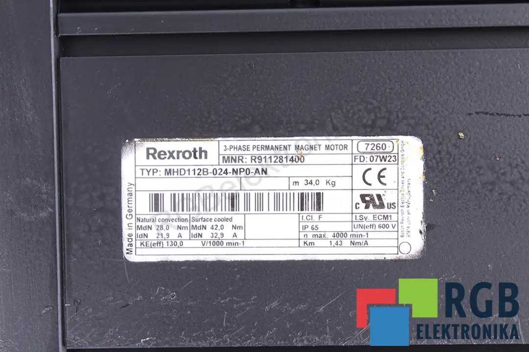 MHD112B-024-NP0-AN REXROTH