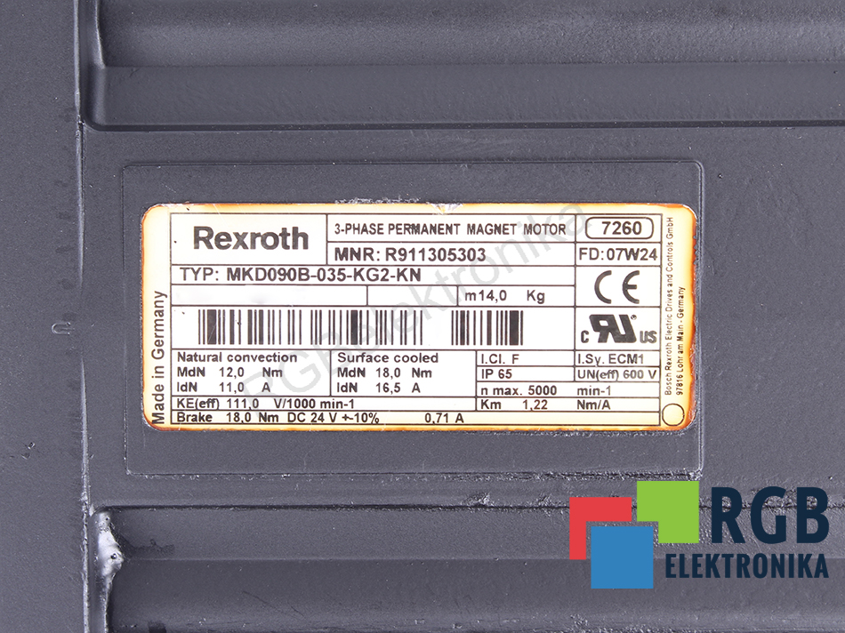 MKD090B-035-KG2-KN REXROTH