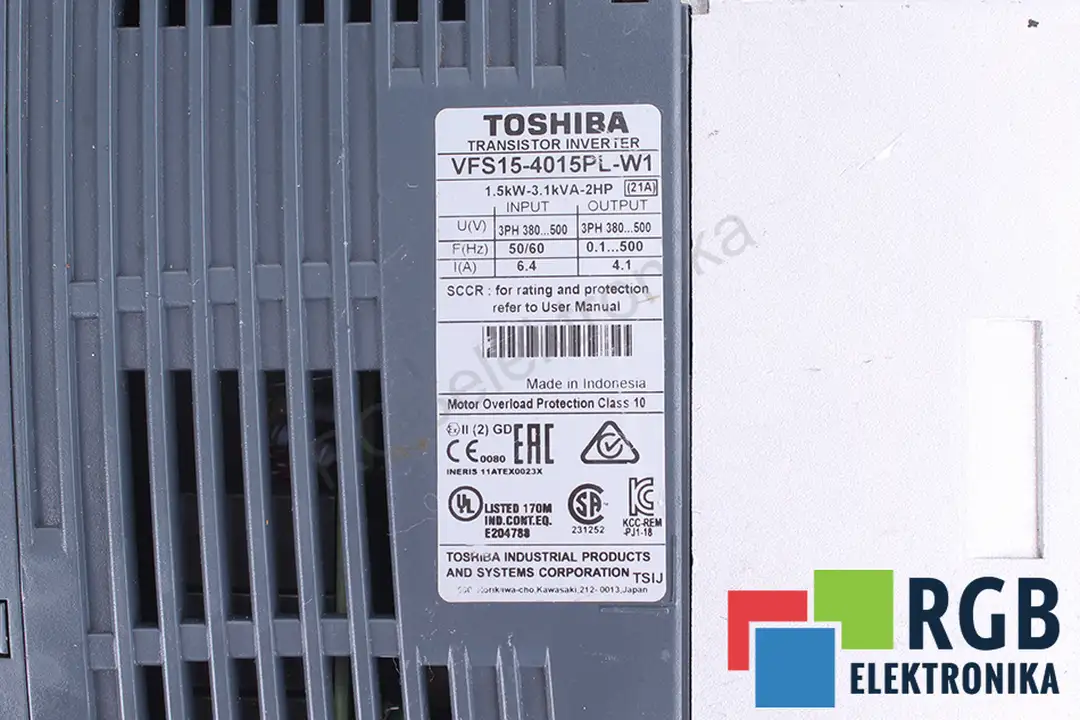 vfs15-4015pl-w1 TOSHIBA oprava