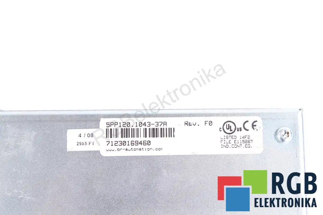 5pp120.1043-37a B&R AUTOMATION oprava