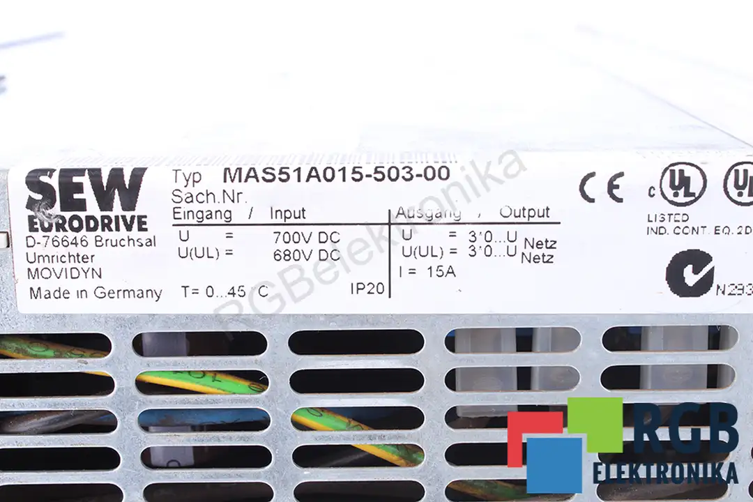 MAS51A015-503-00 SEW EURODRIVE