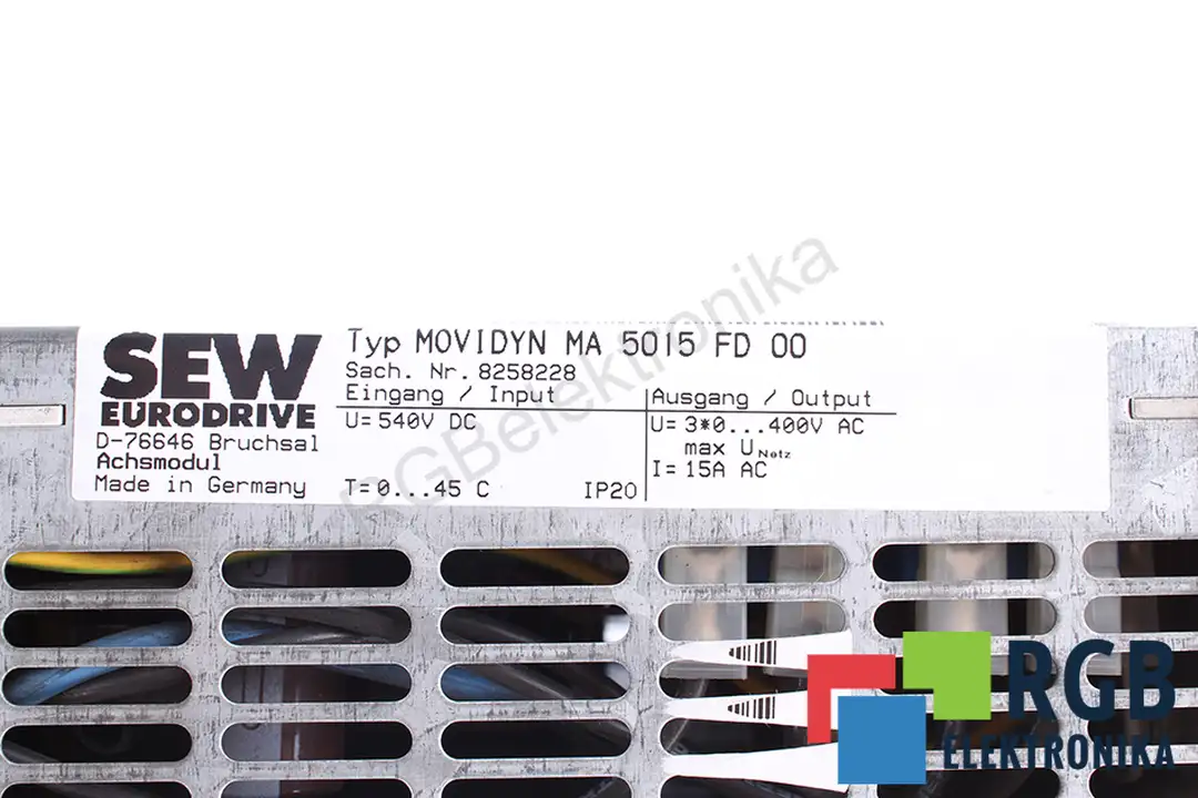 ma5015fd00 SEW EURODRIVE oprava