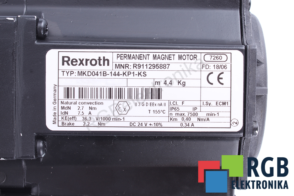 MKD041B-144-KP1-KS REXROTH