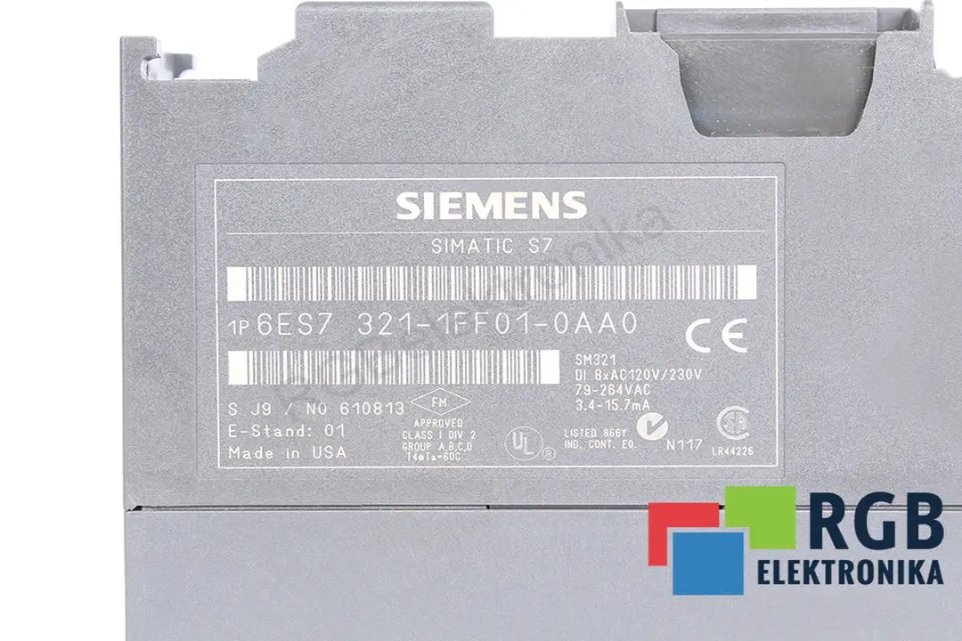 6ES7321-1FF01-0AA0 SIEMENS