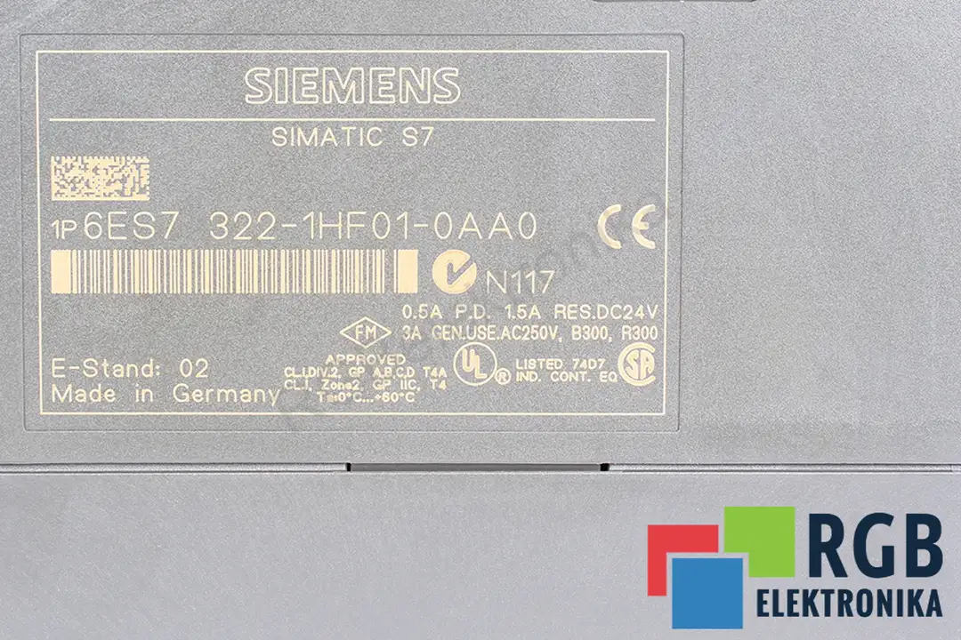 servis 6es7322-1hf01-0aa0 SIEMENS