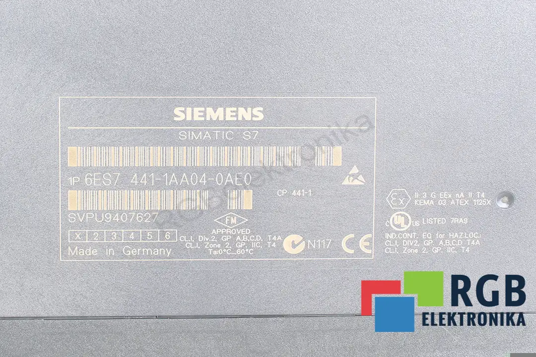 servis 6es7441-1aa04-0ae0 SIEMENS