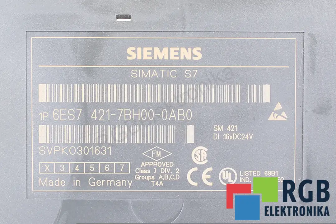 6ES7421-7BH00-0AB0 SIEMENS