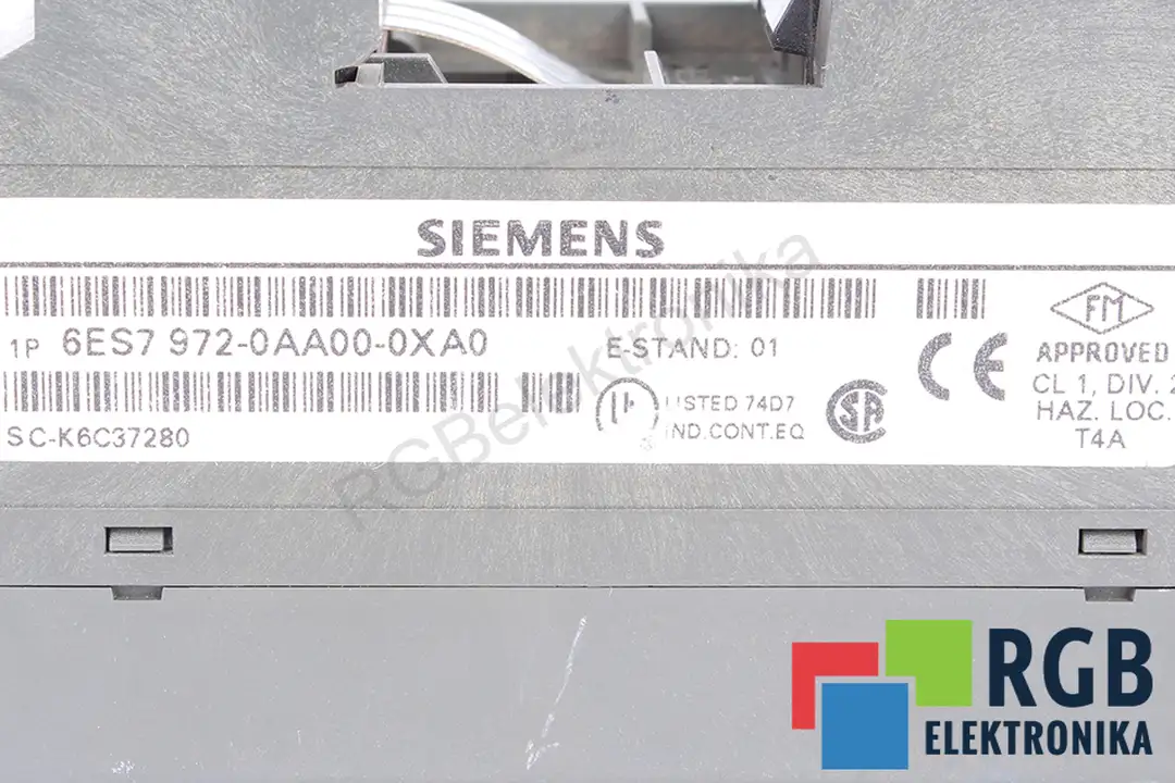 6ES7972-0AA00-0XA0 SIEMENS