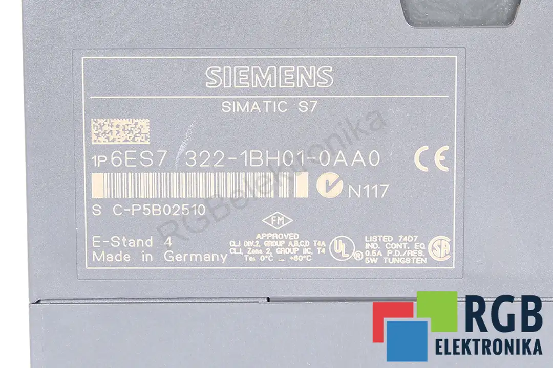 servis 6es7322-1bh01-0aa0_9950 SIEMENS