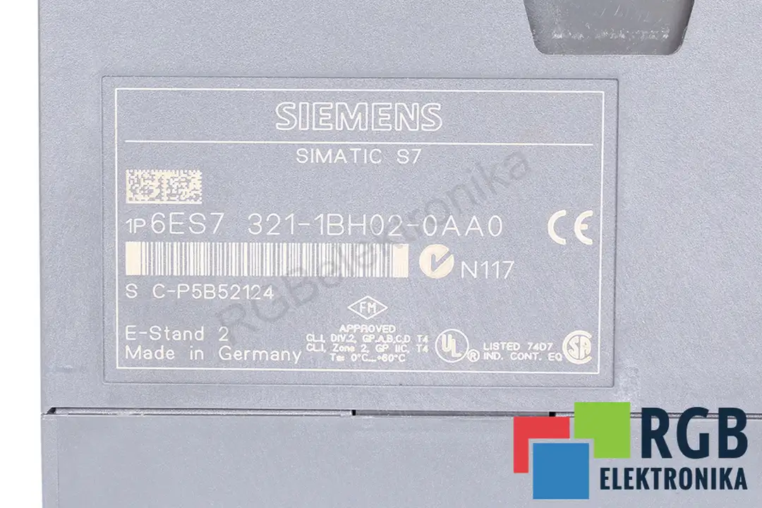 servis 6es7321-1bh02-0aa0 SIEMENS