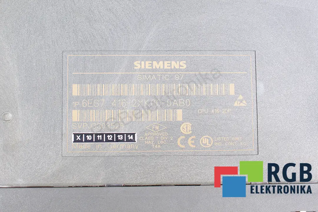 6ES7416-2XK00-0AB0 SIEMENS