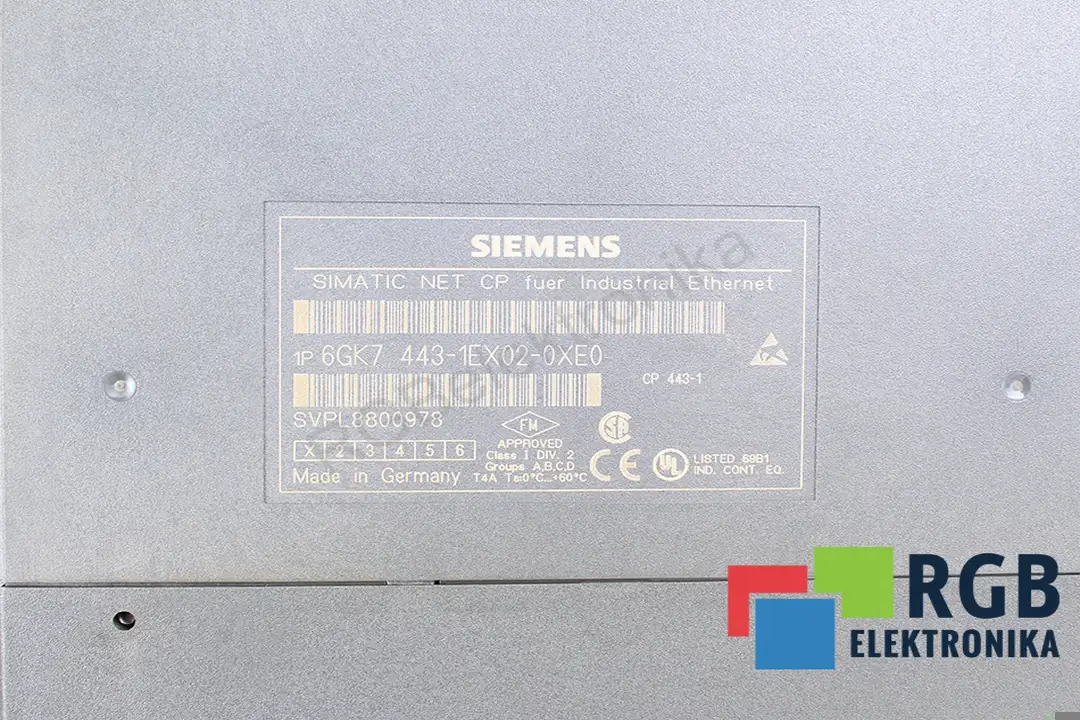 6GK7443-1EX02-0XE0 SIEMENS