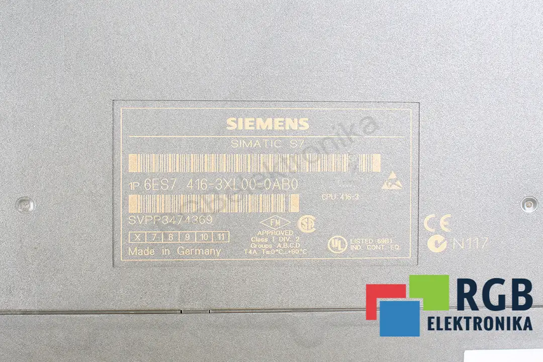 6ES7416-3XL00-0AB0 SIEMENS