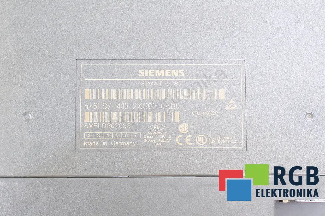 servis 6es7413-2xg02-0ab0 SIEMENS