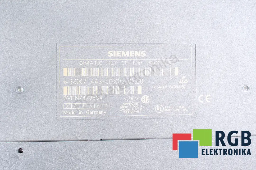 6GK7443-5DX02-0XE0 SIEMENS