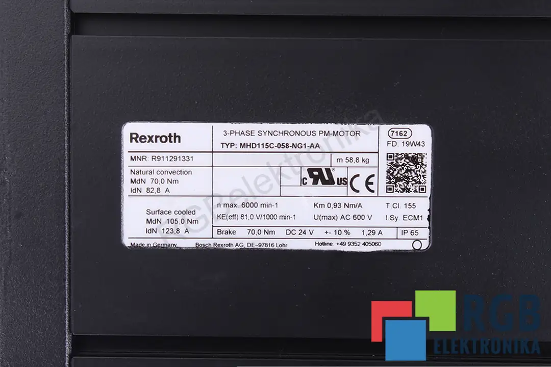 MHD115C-058-NG1-AA REXROTH