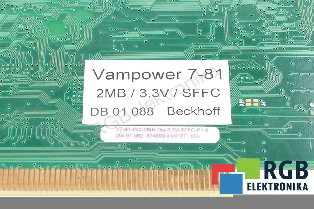 vampower-7-81 BECKHOFF oprava