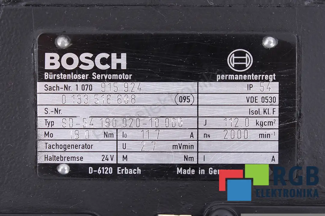 SD-B4.180.020-10.000 BOSCH