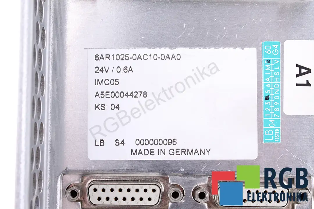 6ar1025-0ac10-0aa0 SIEMENS oprava