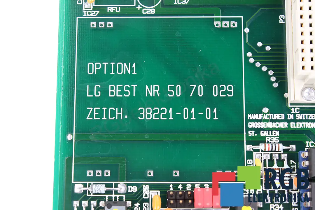 38221-01-01 GROSSENBACHER ELEKTRONIK oprava