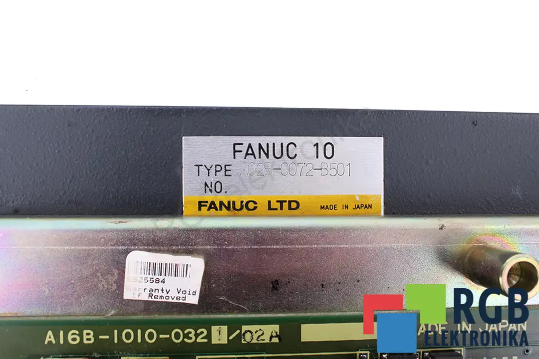 servis a02b-0072-b501 FANUC