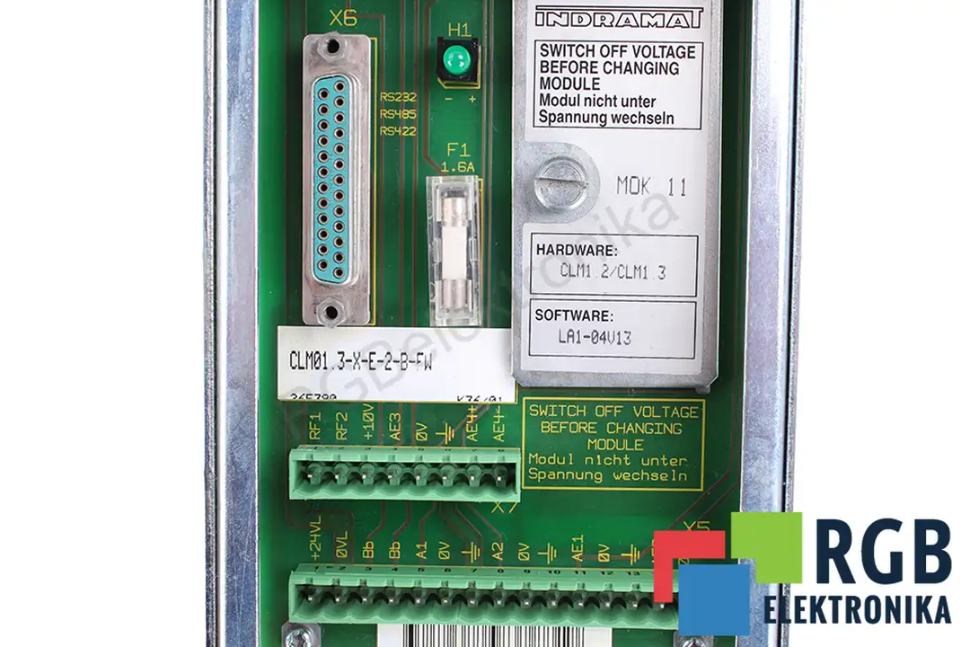 servis clm01.3-x-e-2-b-fw INDRAMAT