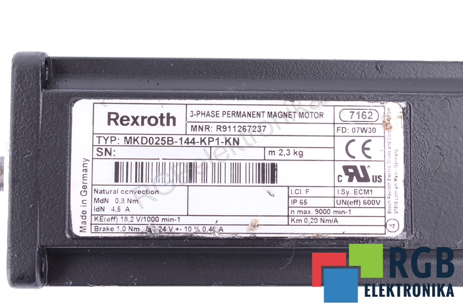 MKD025B-144-KP1-KN REXROTH