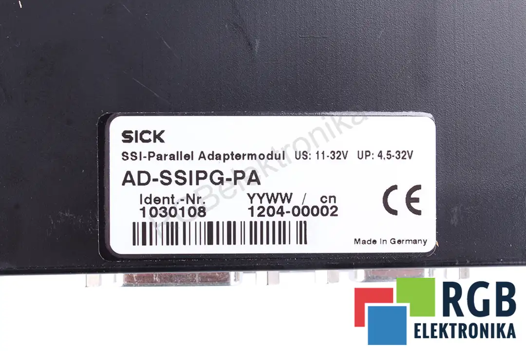 servis ad-ssipg-pa SICK