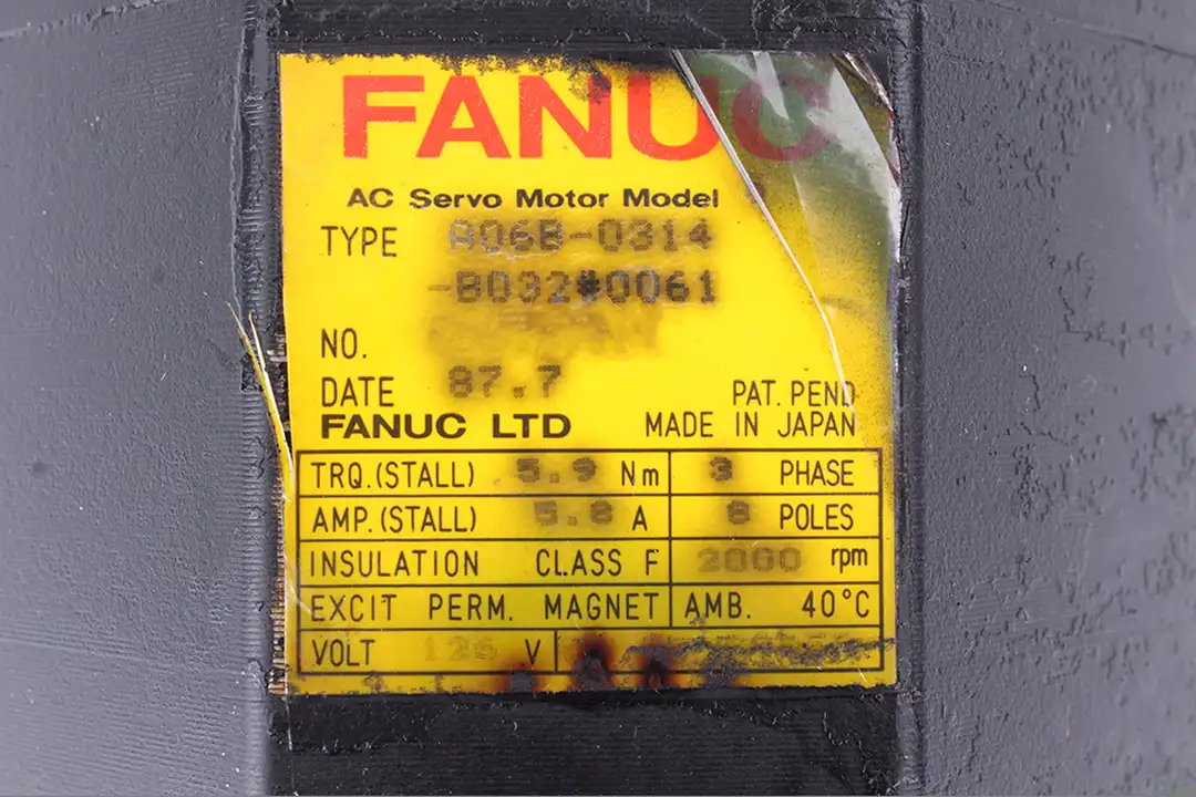 A06B-0314-B032#0061 FANUC