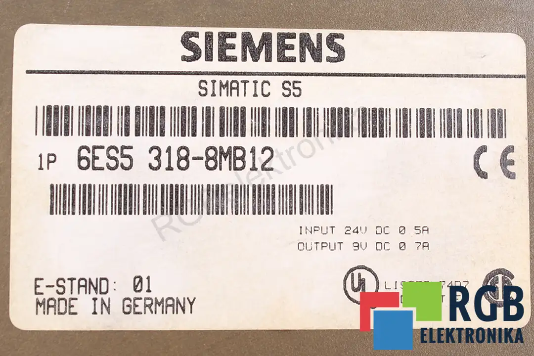 6ES5318-8MB12 SIEMENS