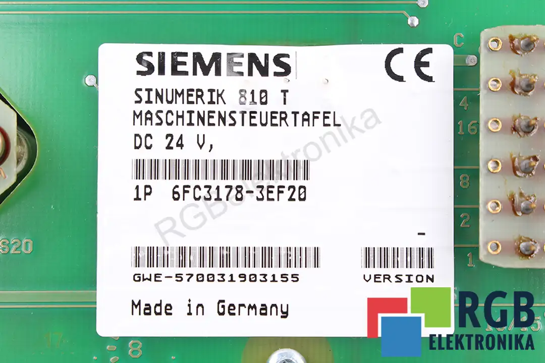 6FC3178-3EF20 SIEMENS