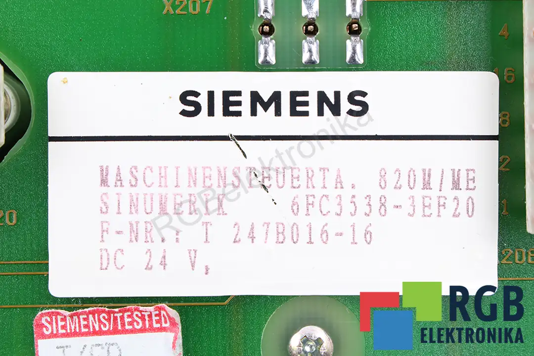 6fc3538-3ef20 SIEMENS oprava