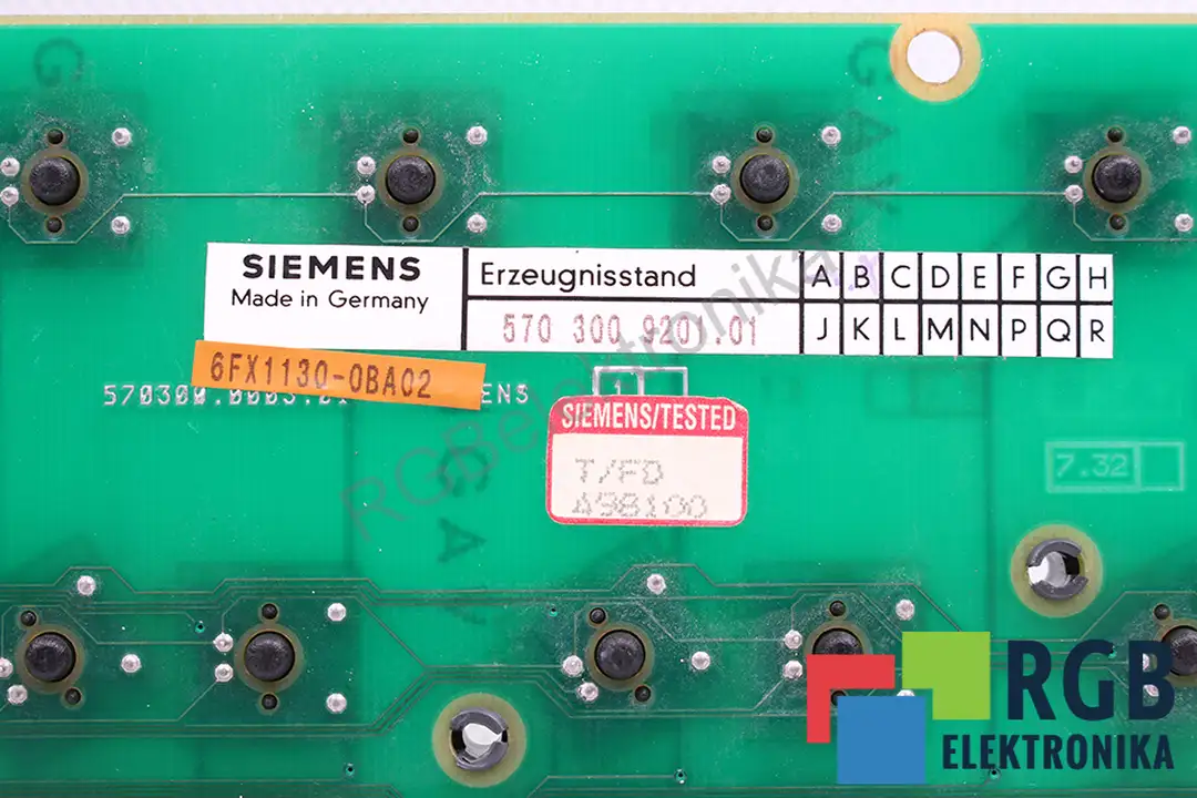 6fx1130-0ba02 SIEMENS oprava