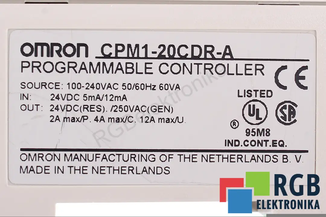 servis cpm1-20cdr-a OMRON