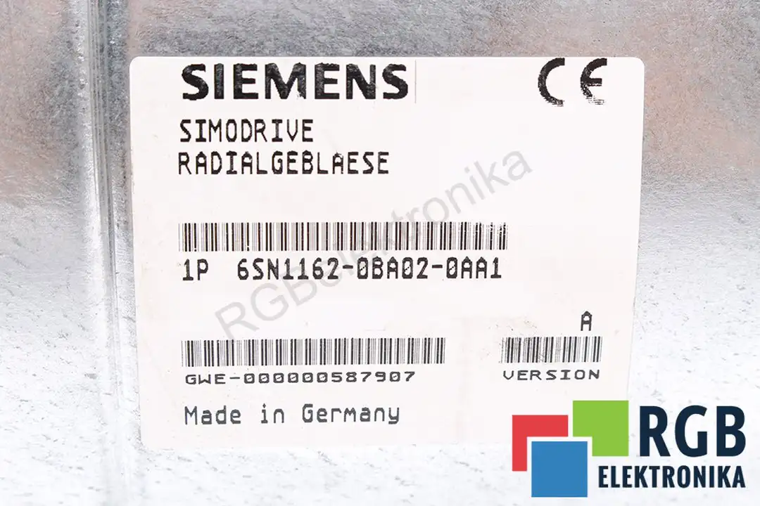 6sn1162-0ba02-0aa1 SIEMENS oprava