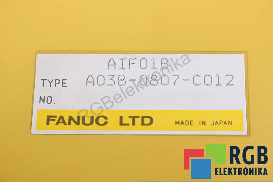 A03B-0807-C012 FANUC