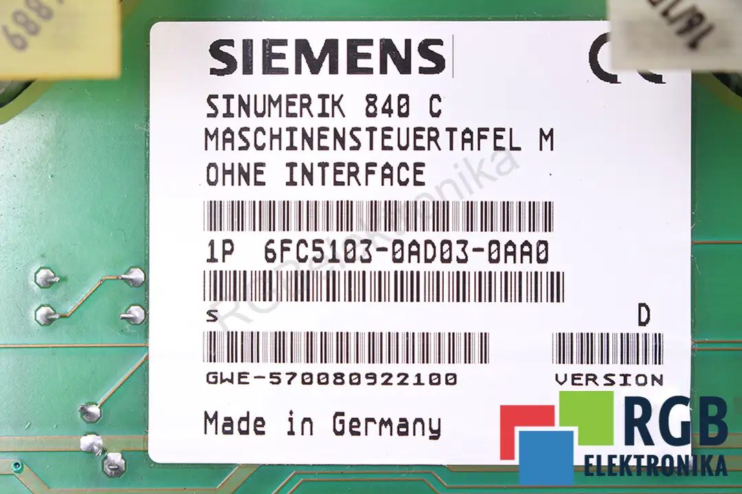 6FC5103-0AD03-0AA0 SIEMENS