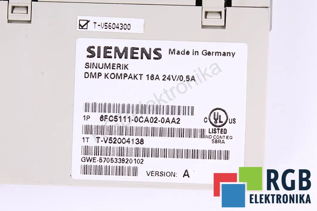 6FC5111-0CA02-0AA2 SIEMENS