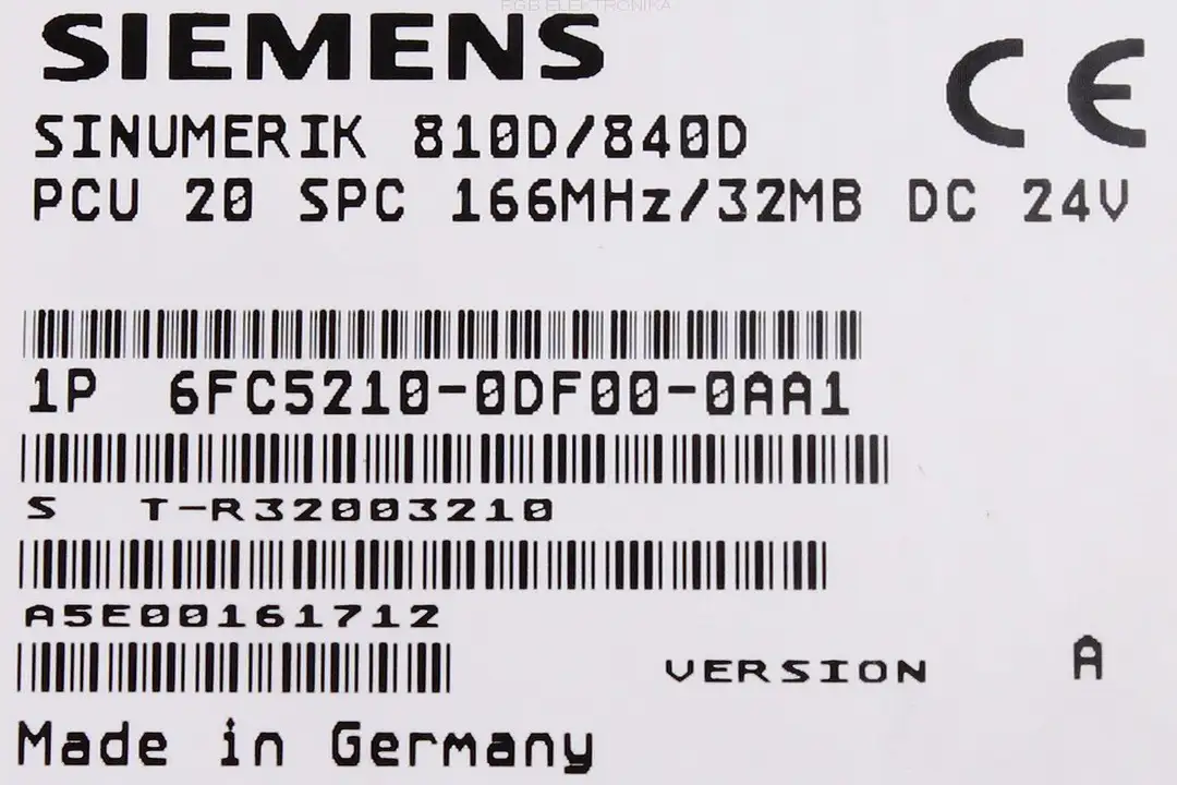 servis 6fc5210-0df00-0aa1 SIEMENS