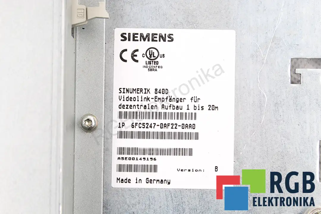 6FC5247-0AF22-0AA0 SIEMENS