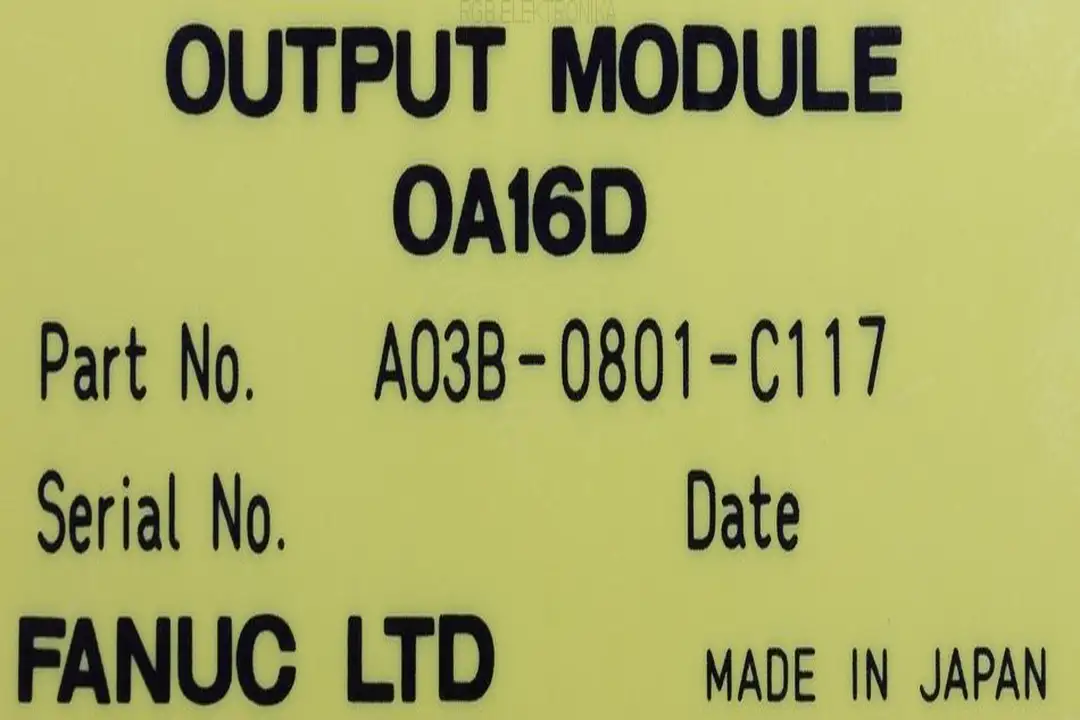 A03B-0801-C117 FANUC