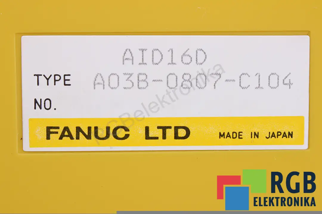 A03B-0807-C104 FANUC