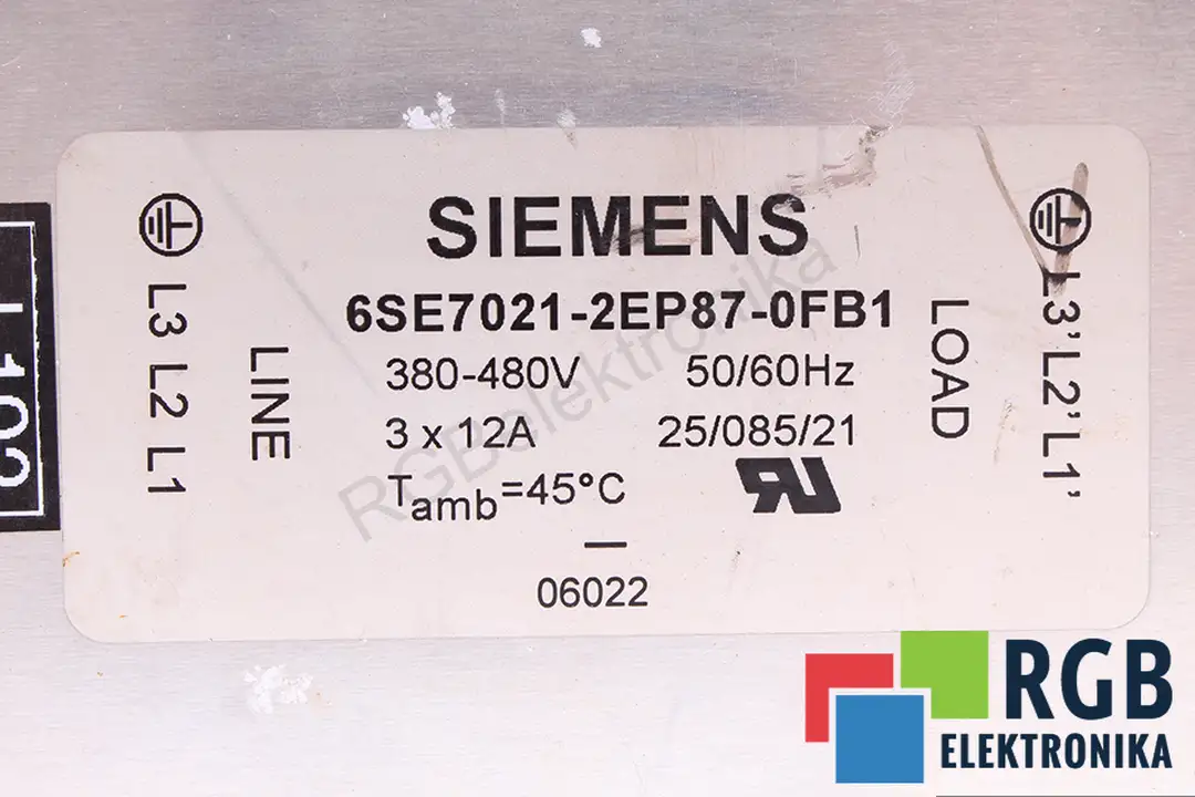 6SE7021-2EP87-0FB1 SIEMENS