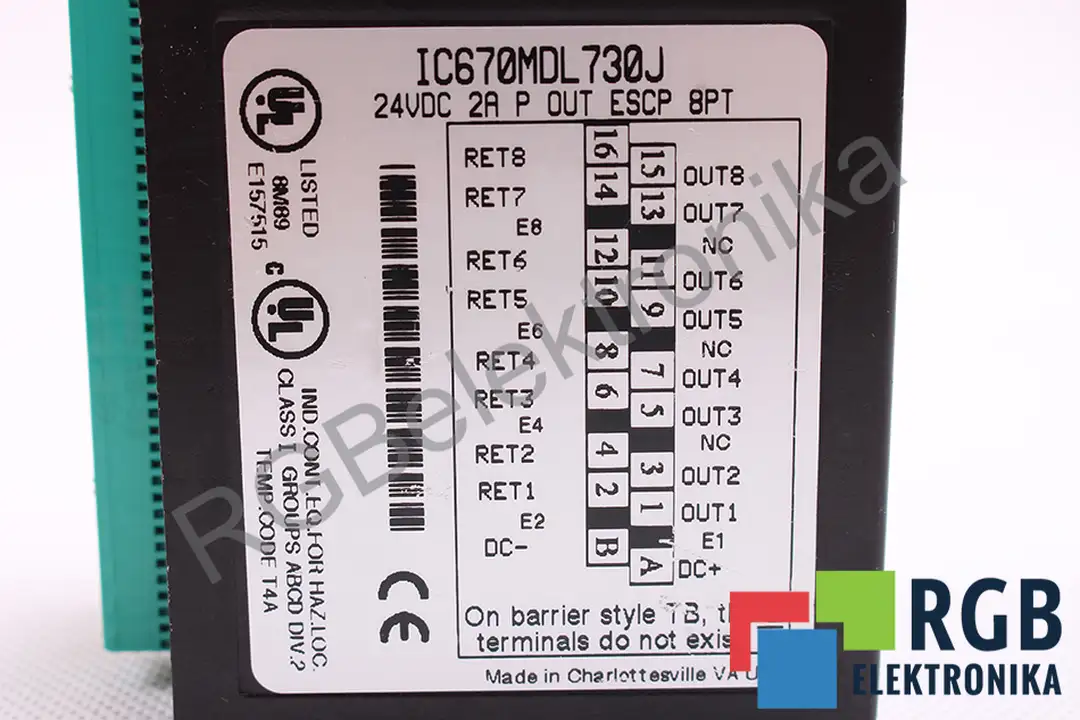 IC670MDL730J FANUC