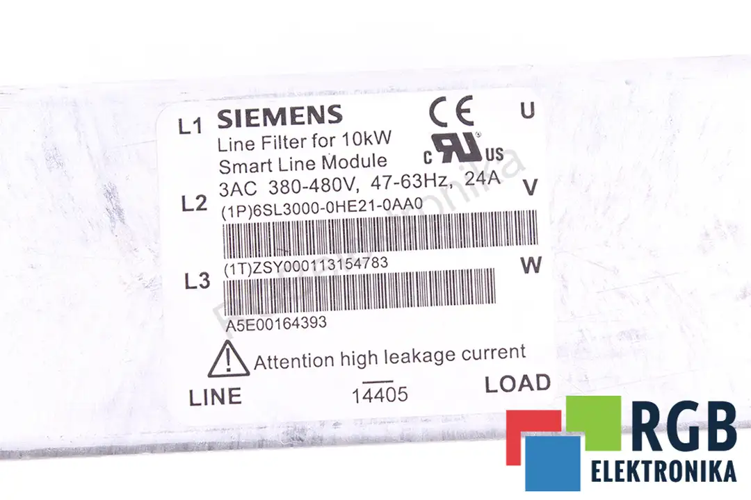 6sl3000-0he21-0aa0 SIEMENS oprava