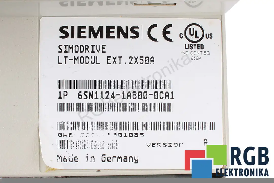 6SN1124-1AB00-0CA1 SIEMENS