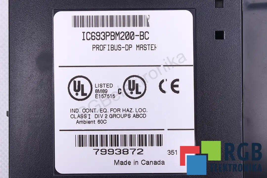 IC693PBM200-BC FANUC