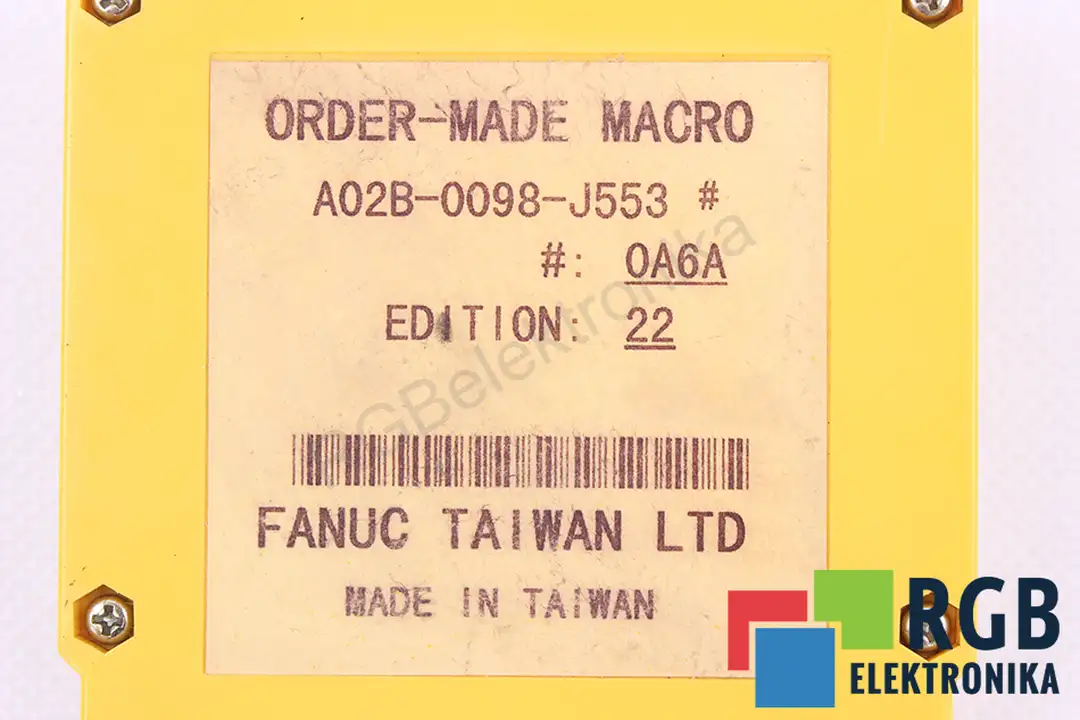 A02B-0098-J553# FANUC