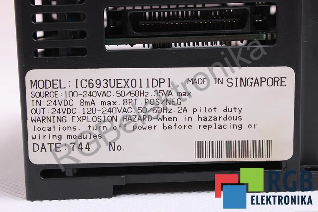 IC693UEX011DP1 FANUC
