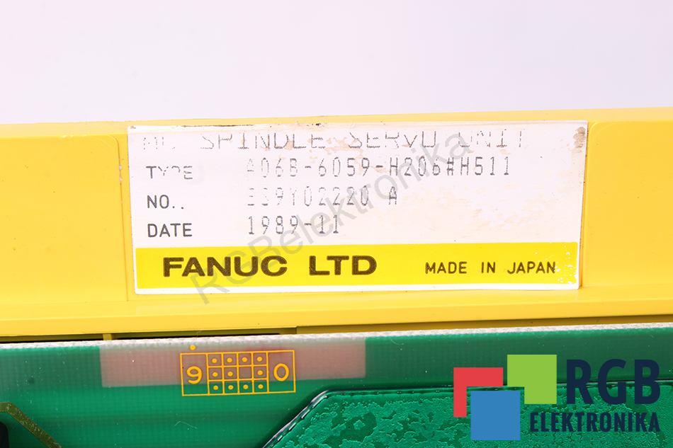 a06b-6059-h206-h511 FANUC oprava